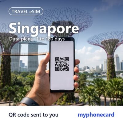 Singapore Travel eSIM – Data Plans from 1 to 180 Days