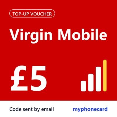 Virgin Mobile £5 Topup Voucher