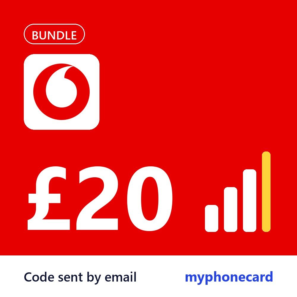 Vodafone £20 Big Value Bundle Voucher
