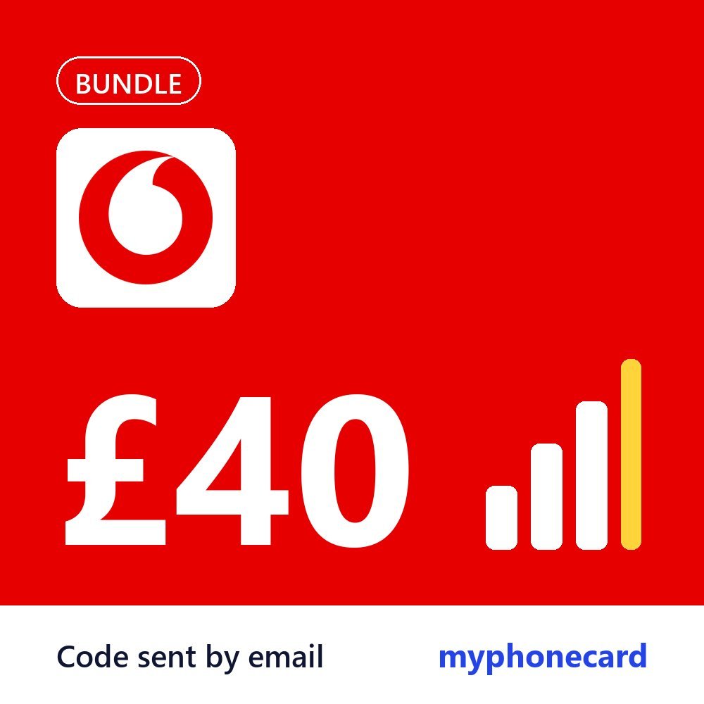 Vodafone £40 Big Value Bundle Voucher