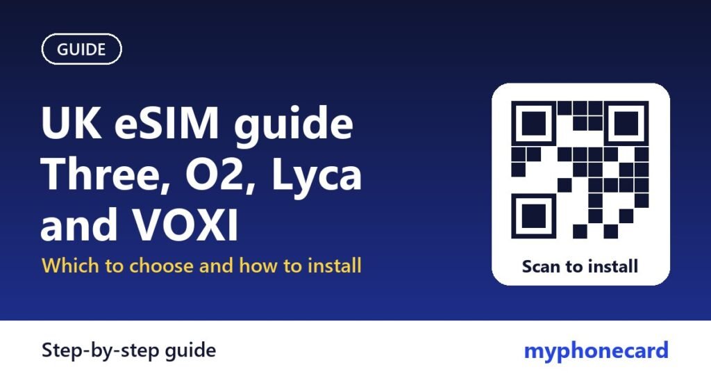 UK eSIM Guide: Which Network to Choose, and Paying by Bank Transfer