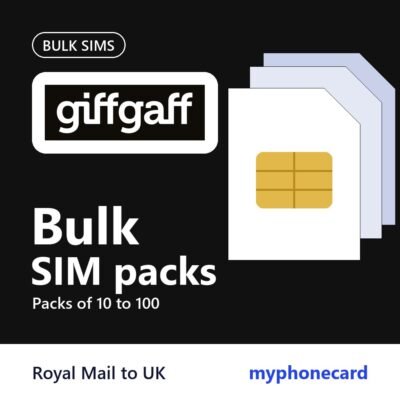 Bulk giffgaff SIM Cards