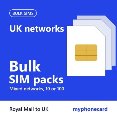 Bulk Mixed Network UK SIM Cards