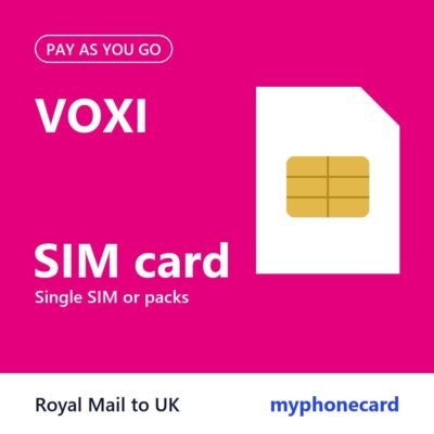 VOXI Pay As You Go SIM Card