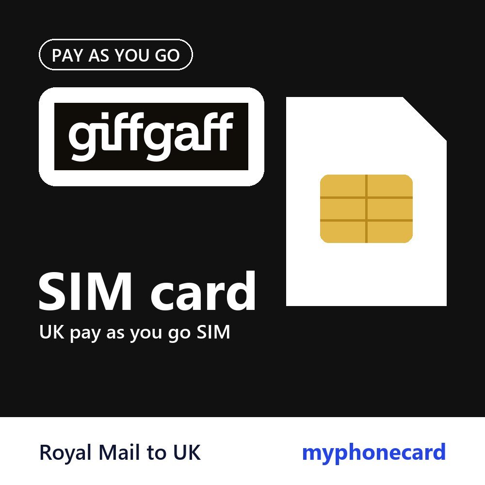 giffgaff SIM Card – Choose Your Number Series