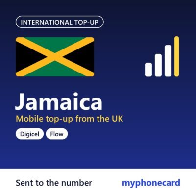 Jamaica mobile top-up from the UK