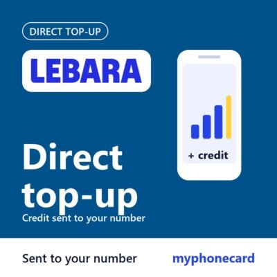 Lebara Direct Top Up – Credit Sent to Your Number