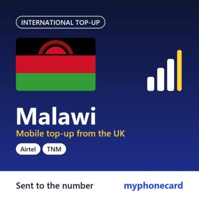Malawi mobile top-up from the UK