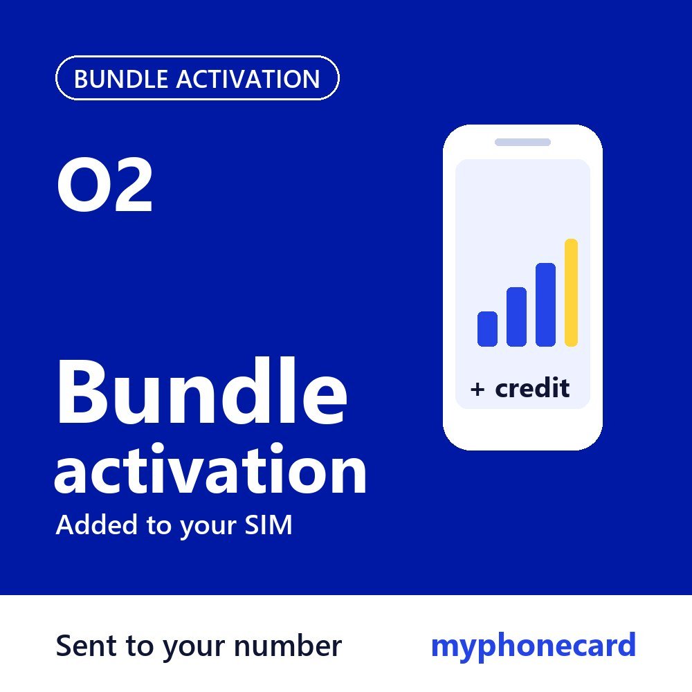 O2 Bundle Activation – Add Data to Your SIM