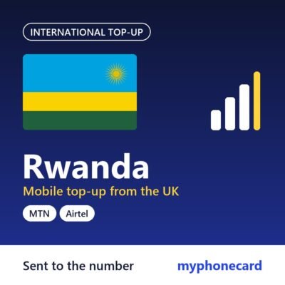 Rwanda mobile top-up from the UK