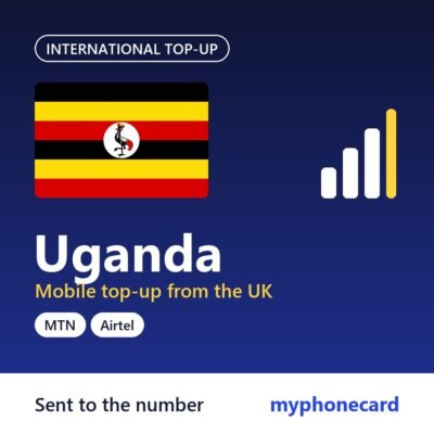 Uganda mobile top-up from the UK
