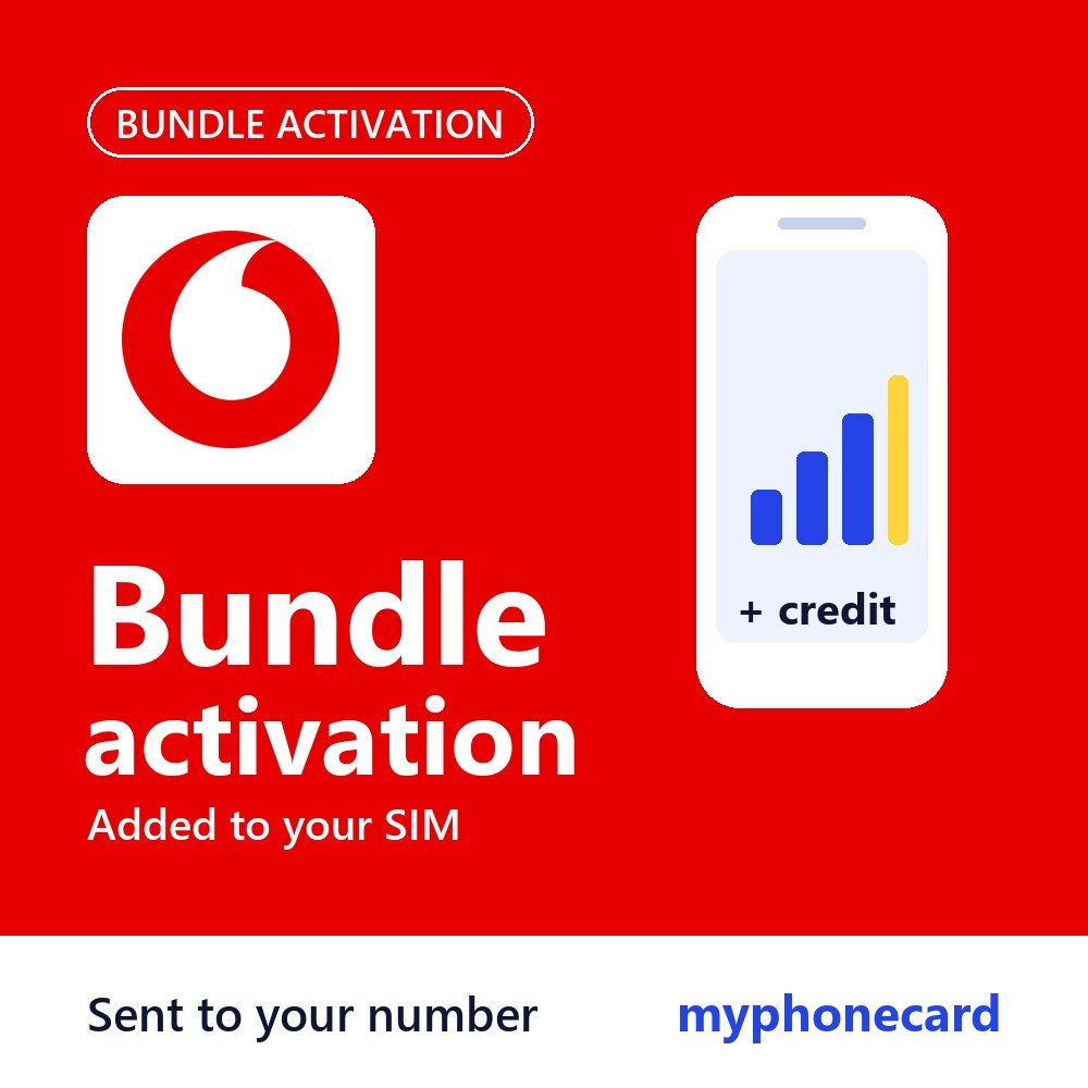 Vodafone Bundle Activation – Add Data to Your SIM