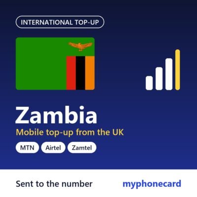 Zambia mobile top-up from the UK