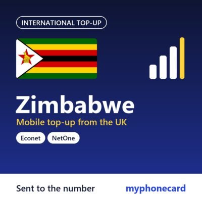 Zimbabwe mobile top-up from the UK
